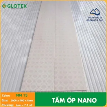 Ốp Tường Ốp Trần Nano Nhựa Vân Vải Glotex NN13