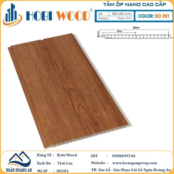 Tấm Nhựa Ốp Tường Ốp Trần Nano 