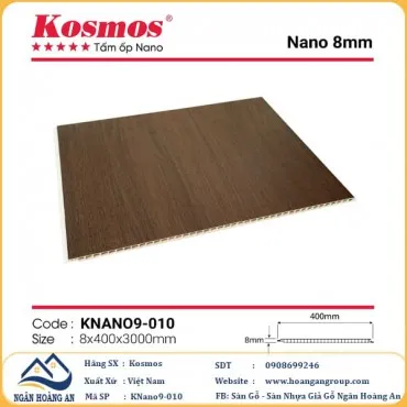 Tấm Nhựa Ốp Tường Ốp Trần Nano Giả Gỗ Kosmos KNano9-010