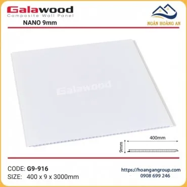 ấm Nhựa Ốp Trần Nano Màu Trắng Galawood G9-916