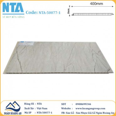 Tấm Nhựa Ốp Tường Nano Giả Gỗ NTA 50077-1