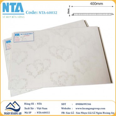 Tấm Nhựa Ốp Tường Nano Giả Gỗ NTA 60032