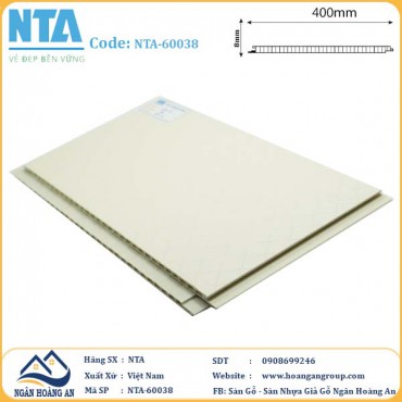 Tấm Nhựa Ốp Tường Nano Giả Gỗ NTA 60038