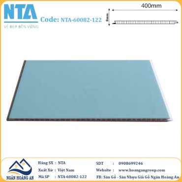 Tấm Nhựa Ốp Tường Nano Giả Gỗ NTA 60082-122