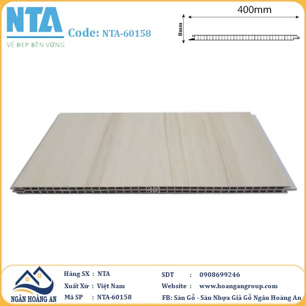 Tấm Nhựa Ốp Tường Nano NTA-60158