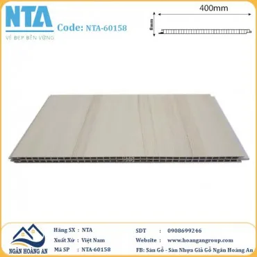 Tấm Nhựa Ốp Tường Nano Giả Gỗ NTA 60158