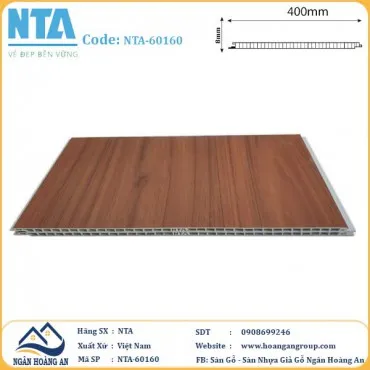 Tấm Nhựa Ốp Tường Nano Giả Gỗ NTA 60160