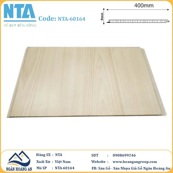 Tấm Nhựa Ốp Tường Nano NTA-60164