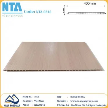 Tấm Nhựa Ốp Tường Nano Giả Gỗ NTA 8548