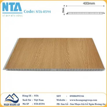 Tấm Nhựa Ốp Tường Nano Giả Gỗ NTA 8594