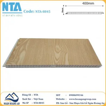 Tấm Nhựa Ốp Tường Nano Giả Gỗ NTA 8845