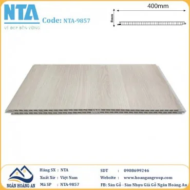 Tấm Nhựa Ốp Tường Nano Giả Gỗ NTA 9857
