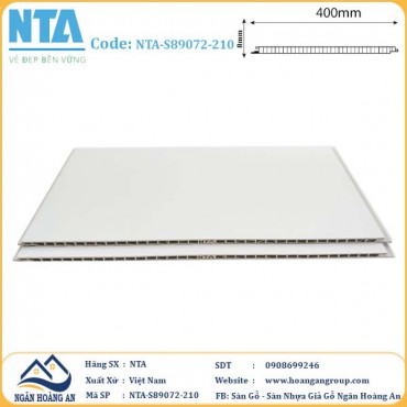 Tấm Nhựa Ốp Tường Nano Giả Gỗ NTA S89072-21