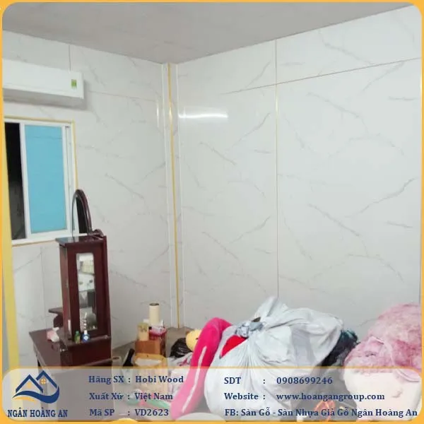 Ngân Hoàng An Phân Phối Và Thi Công Tấm Ốp PVC Hobi Wood Chính Hãng