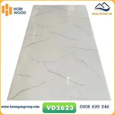 Tấm Nhựa Ốp Tường PVC Giả Đá Hobi Wood VD2623 Dày 2.6mm