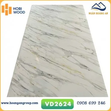 Tấm Nhựa Ốp Tường PVC Giả Đá Hobi Wood VD2624 Dày 2.6mm