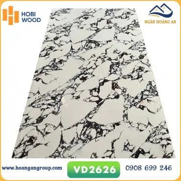 Tấm Nhựa Ốp Tường PVC Giả Đá Hobi Wood VD2626 Dày 2.6mm