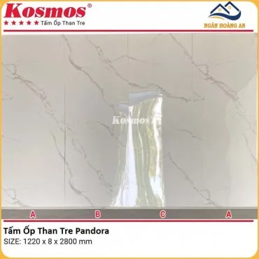Tấm Ốp Sợi Than Tre Pandora Kosmos TT-830