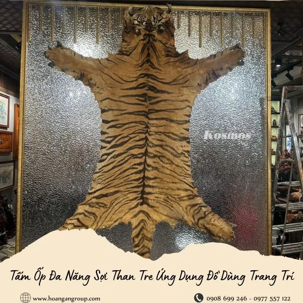 Tấm Ốp Đa Năng Sợi Than Tre Ứng Dụng Trang Trí Nội Thất