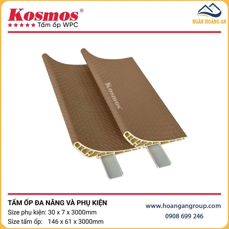 Đặc Điểm Nổi Bật Phụ Kiện Than Tre Kosmos HK-114 Da Đan Nâu Đậm