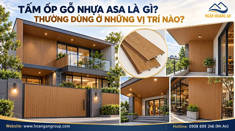 Tấm Ốp Gỗ Nhựa ASA Là Gì? Thường Dùng Ở Những Vị Trí Nào?