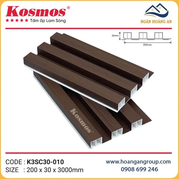 Tấm Nhựa Lam Sóng Cao Kosmos Tại Củ Chi TPHCM
