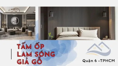 Tấm Nhựa Lam Sóng Ốp Tường Ốp Trần Giá Rẻ Tại Quận 6 TPHCM