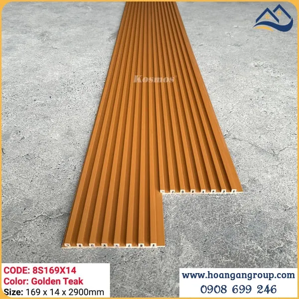 Tấm Ốp Lam Sóng Gỗ Nhựa Ngoài Trời Kosmos Phủ ASA Tại Quận 3 TPHCM Tấm Ốp Lam Sóng Gỗ Nhựa Ngoài Trời Kosmos Phủ ASA Tại Quận 3 TPHCM
