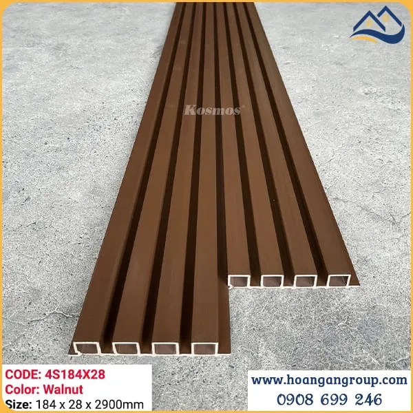 Tấm Ốp Lam Sóng Gỗ Nhựa Ngoài Trời Kosmos Phủ ASA Tại Quận 5 TPHCM Tấm Ốp Lam Sóng Gỗ Nhựa Ngoài Trời Kosmos Phủ ASA Tại Quận 5 TPHCM