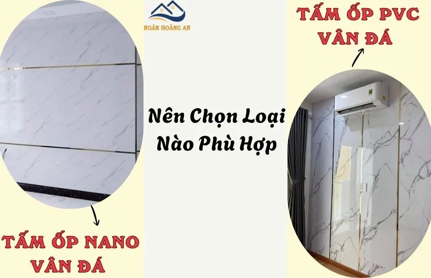 Tấm Ốp Nano Vân Đá Và Tấm Nhựa PVC Vân Đá – Nên Chọn Loại Nào Phù Hợp?