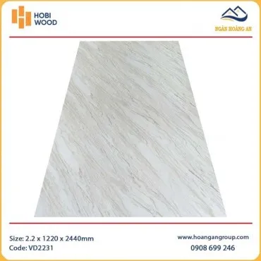 Tấm Ốp Nhựa PVC Giả Vân Đá Ốp Tường Hobiwood VD2231