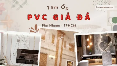 Mẫu Nhựa Giả Đá - Tổng Kho Tấm Ốp Tường PVC Giả Đá Tại Phú Nhuận TPHCM