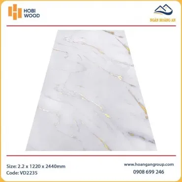 Tấm Ốp PVC Giả Vân Đá Ốp Tường Hobiwood VD2235