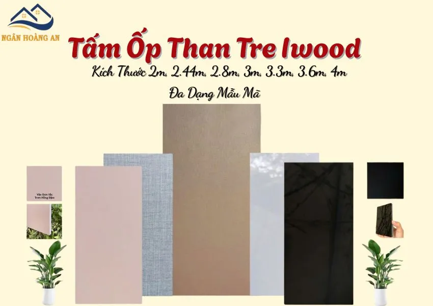 Tấm Ốp Than Tre Đa Năng iWood Cắt Theo Yêu Cầu