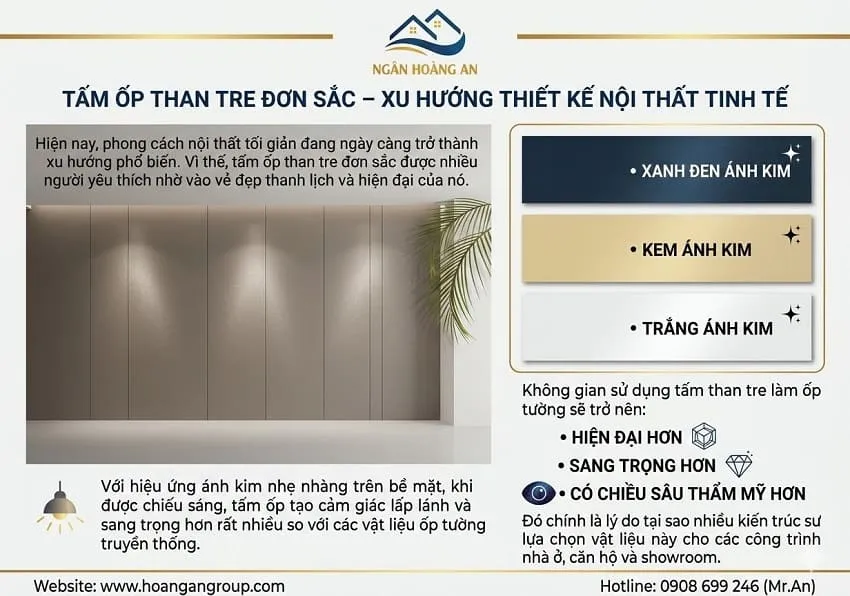 Tấm Ốp Than Tre Đơn Sắc – Xu Hướng Thiết Kế Nội Thất Tinh Tế Tấm Ốp Than Tre Đơn Sắc – Xu Hướng Thiết Kế Nội Thất Tinh Tế