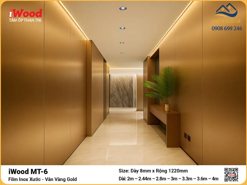 Tấm Ốp Than Tre Film Inox Kim Loại MT-6 Cắt Theo Kích Thước Tấm Ốp Than Tre Film Inox Kim Loại MT-6 Cắt Theo Kích Thước