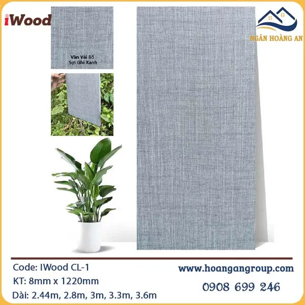Tấm Ốp Than Tre IWood CL-1