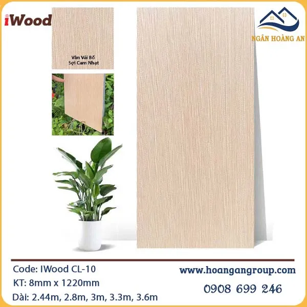 Tấm Ốp Than Tre IWood CL-10