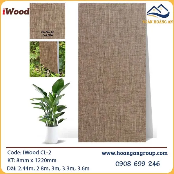 Tấm Ốp Than Tre IWood CL-2