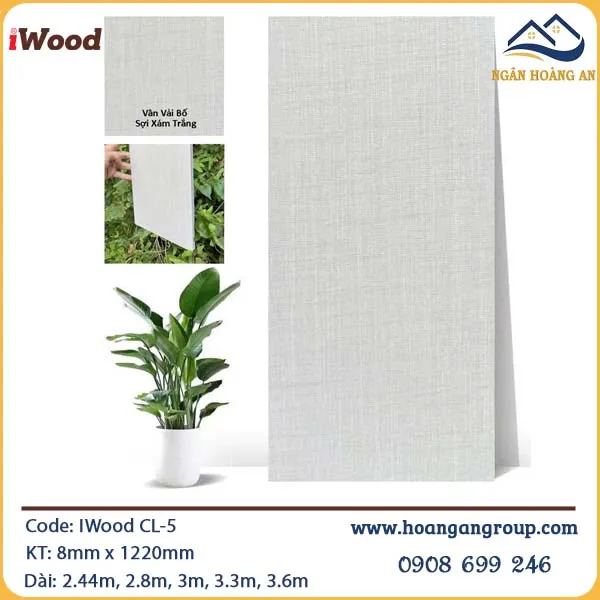 Tấm Ốp Than Tre IWood CL-5