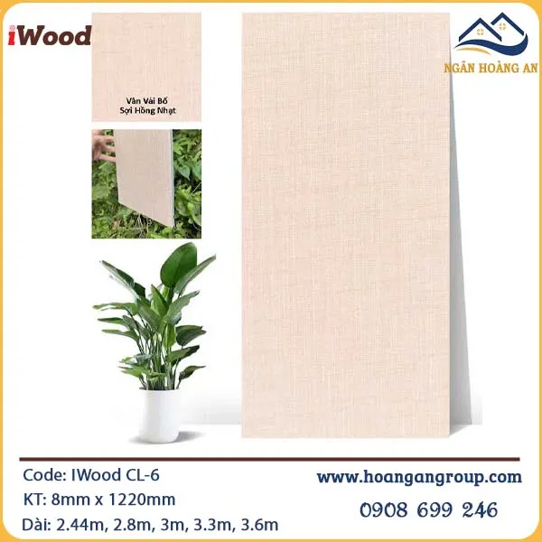 Tấm Ốp Than Tre IWood CL-6