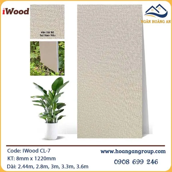 Tấm Ốp Than Tre IWood CL-7