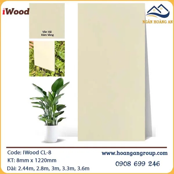 Tấm Ốp Than Tre IWood CL-8