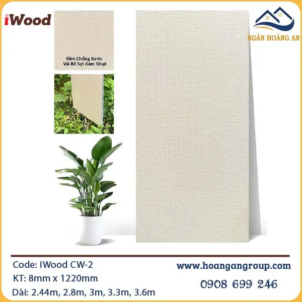 Tấm Ốp Than Tre IWood CW-2