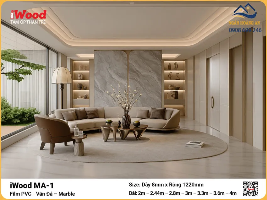 Tấm Ốp Than Tre iWood MA-1 Trang Trí Phòng Khách Tấm Ốp Than Tre iWood MA-1 Trang Trí Phòng Khách