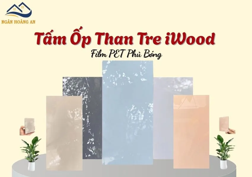 Tấm Ốp Than Tre iWood Phủ PET Tại TPHCM Và Đồng Nai