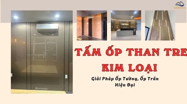 Tấm Ốp Than Tre Kim Loại – Giải Pháp Ốp Tường, Ốp Trần Hiện Đại