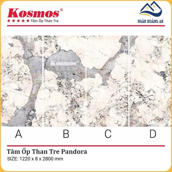 Tấm Ốp Than Tre Pandora Mang Lại Vẻ Đẹp và Có Độ Thẩm Mỹ Cao