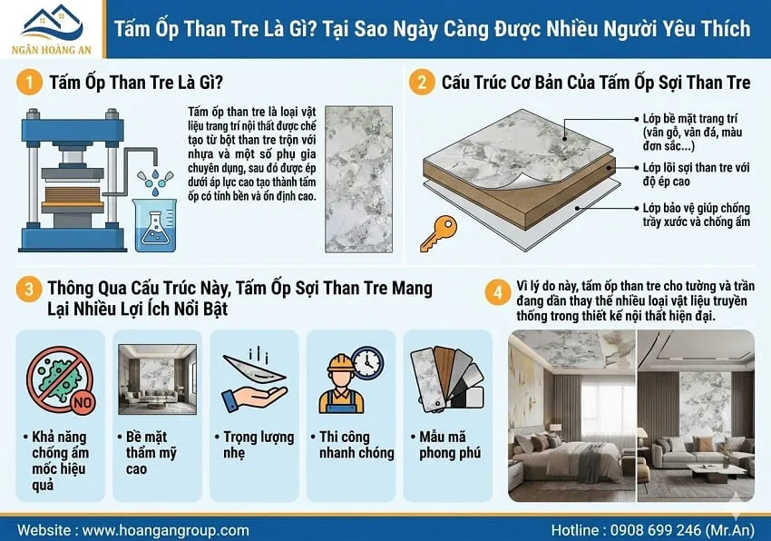 Tấm Ốp Than Tre Là Gì? Tại Sao Ngày Càng Được Nhiều Người Yêu Thích