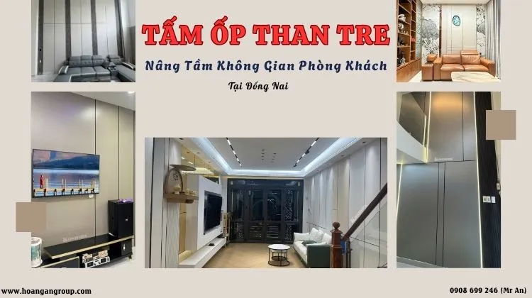 Tấm Ốp Than Tre Nâng Tầm Không Gian Phòng Khách Tại Đồng Nai Tấm Ốp Than Tre Nâng Tầm Không Gian Phòng Khách Tại Đồng Nai